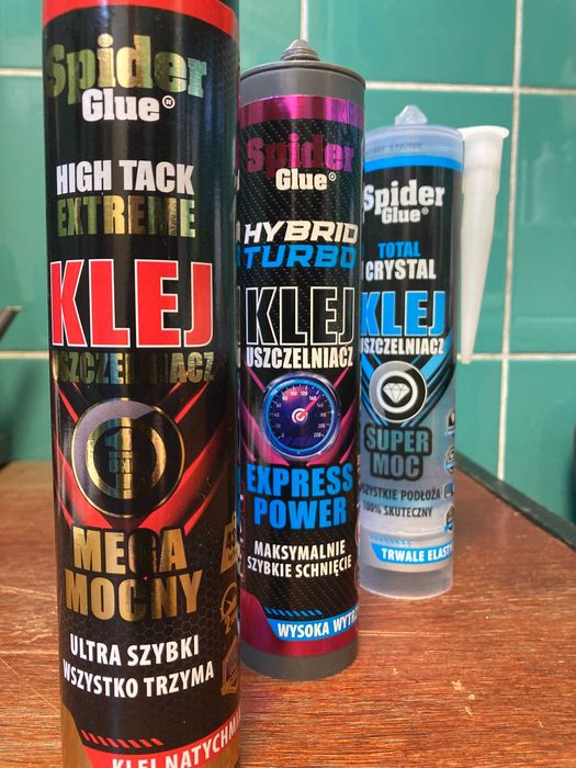 Klej uszczelniacz budowlany SpiderGlue HIGH TACK EXTREME