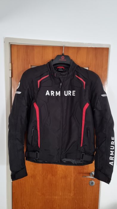 Casaco Hamo Waterproof Black / Red