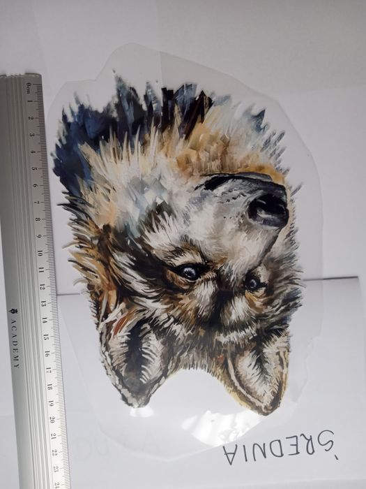 Prasowanka aplikacja na ubrania pantera leopard tygrys