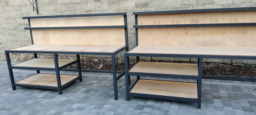 Solidny stół warsztatowy (Falbanek)