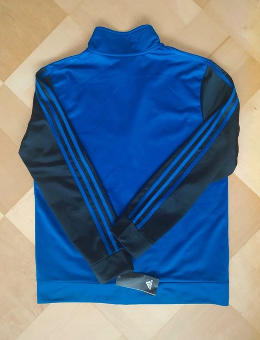 Nowa bluza Adidas L niebieska chabrowa 100% poliester damska
