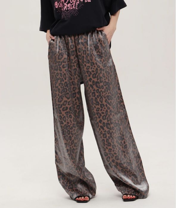 Штани леопардові one size