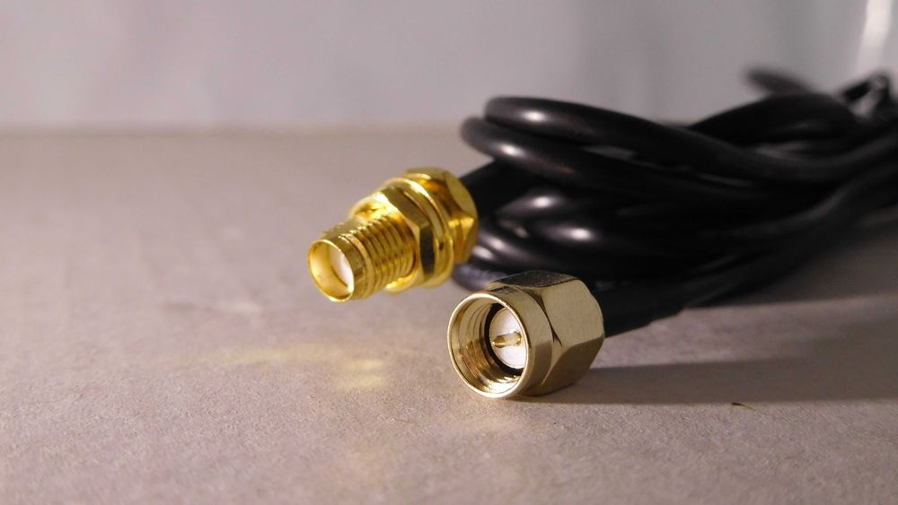 ••• Антенний Кабель Подовжувач 3м SMA-Female Baofeng Quansheng Retevis RTL-SDR WiFi | Антенный Удлинитель Кабель 3м SMA-F Рация Baofeng TYT Tidradio