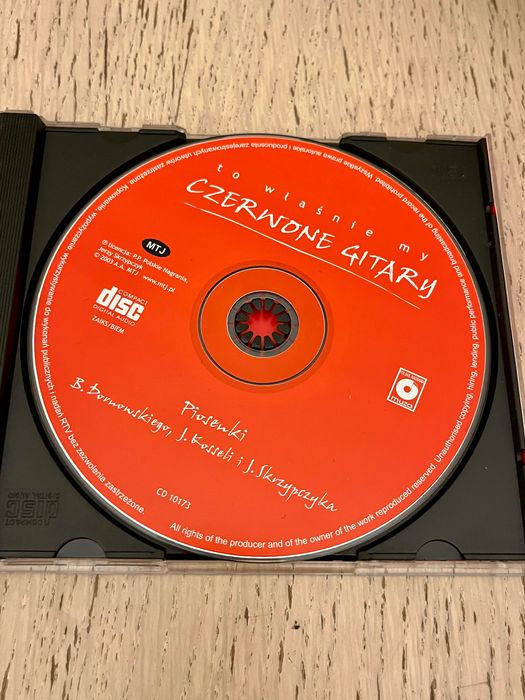 Czerwone Gitary płyta CD składanka