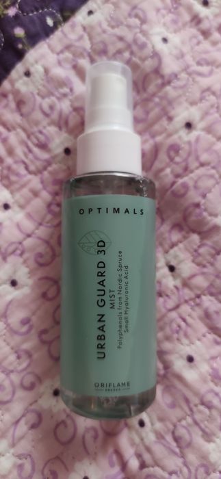 Nowa Mgiełka spray do twarzy Optimals Urban Guard 3D Oriflame