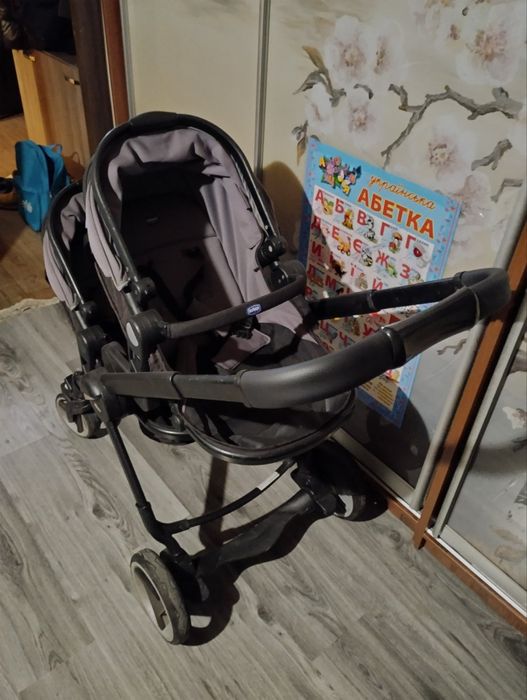 Коляска дитячий для двійні