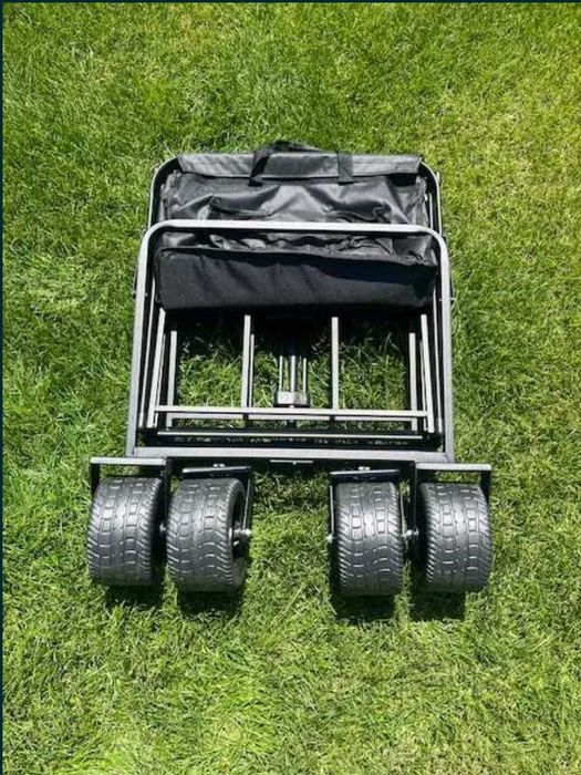 Wózek plażowy składany duży do 100 kg