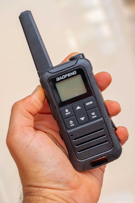 2 radios walkie talkie PMR Baofeng com 16 canais,novo na embalagem!