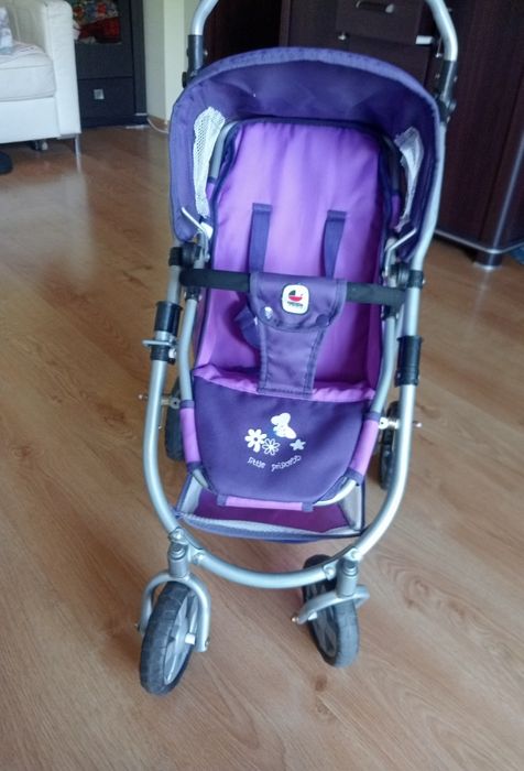Wózek dla lalek, spacerówka Bayer Chick Emotion Plum, zabawka