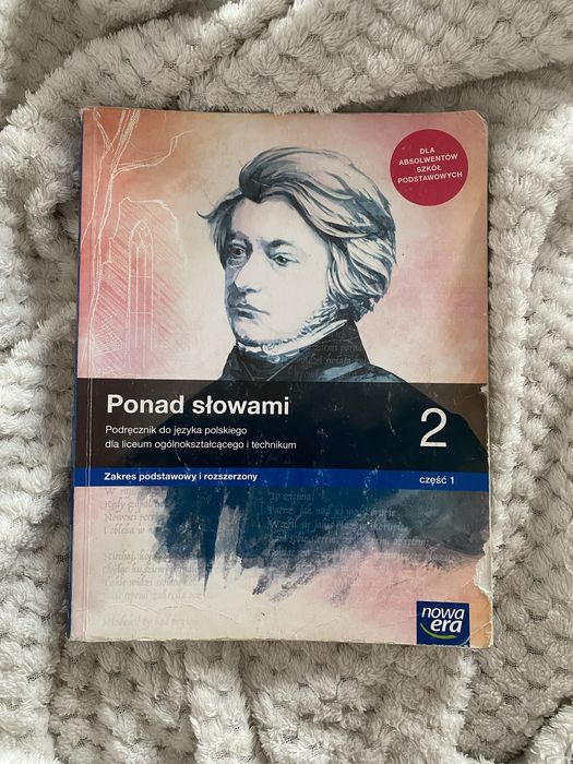 Ponad słowami 2 część 1 Zakres podstawowy i rozszerzony Podręcznik