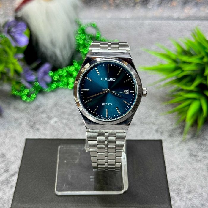 Наручний годинник в стилі Casio MTP-B145D-2A2VEF