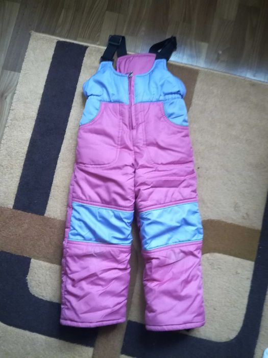 детский зимний комбинезон для девочки