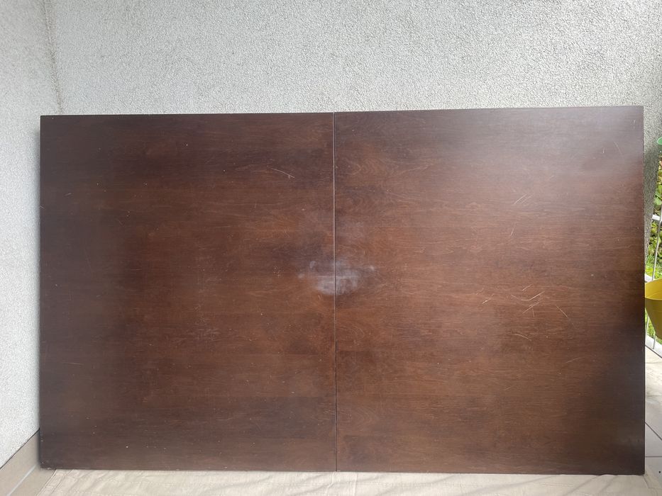 Duży stół drewniany rozkładany 150 x 90 cm DO RENOWACJI