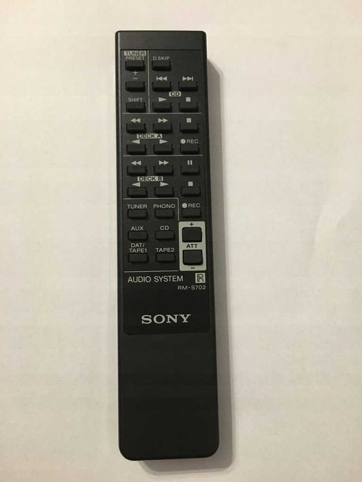 Пульт як SONY RM-S702