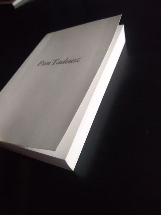 Pan Tadeusz- Adam Mickiewicz