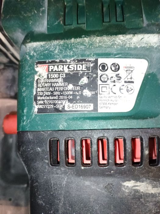 Parkside PBH 1500 C3 SDS