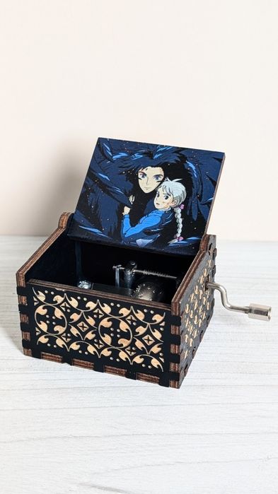 Ходячий замок шарманка аниме деревянная музыкальная шкатулка музыка