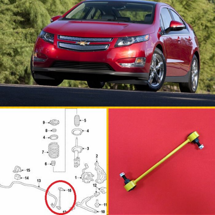 Стойка/Тяжка стабилизатора усиленная CHEVROLET VOLT с ГАРАНТИЕЙ
