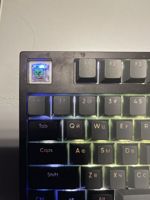 Dark projekt kd87a, hot swaps, blue switch