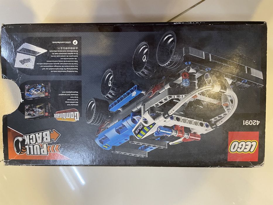 Lego Technic 2w1 - Policyjny pościg 42091