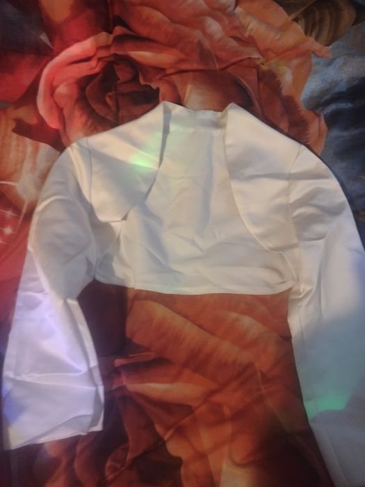 Bolerko białe rozmiar s