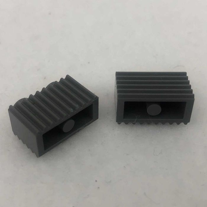 LEGO Klocek 1x2 Grill ciemny szary 4210636 2877