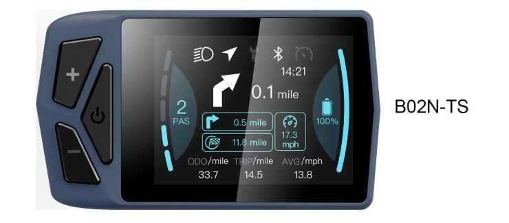 TSDZ8 Tongsheng 48V 750W 140 Nm Bluetooth