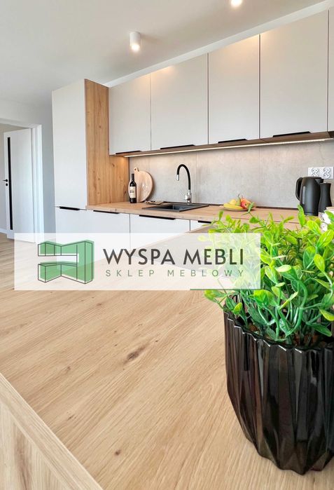 NOWA kuchnia 120x325 kaszmir artisan meble kuchenne narożne na wymiar