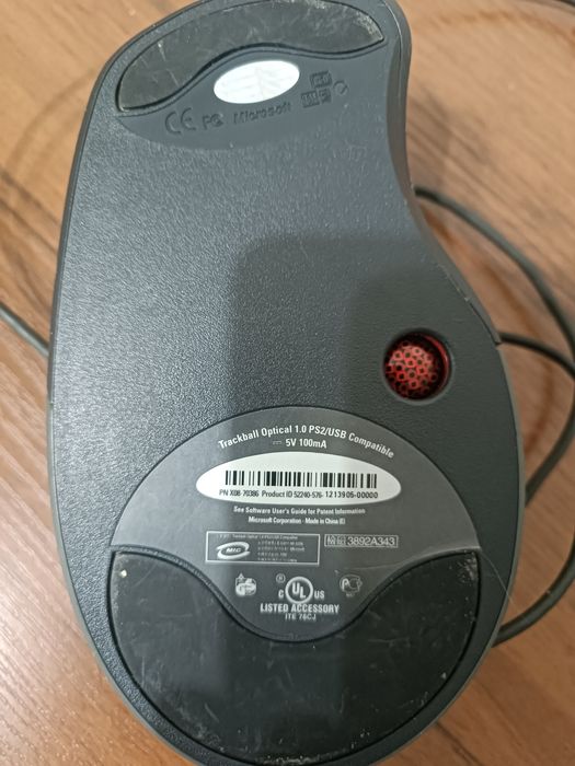 Оптический трекбол Microsoft