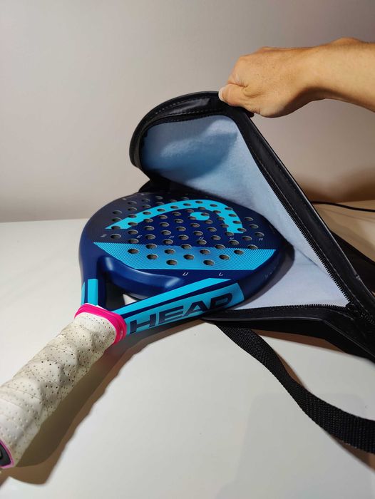 Raquete Padel Head Zephyr + Bolsa Original + Punho Hesacore Bullpadel