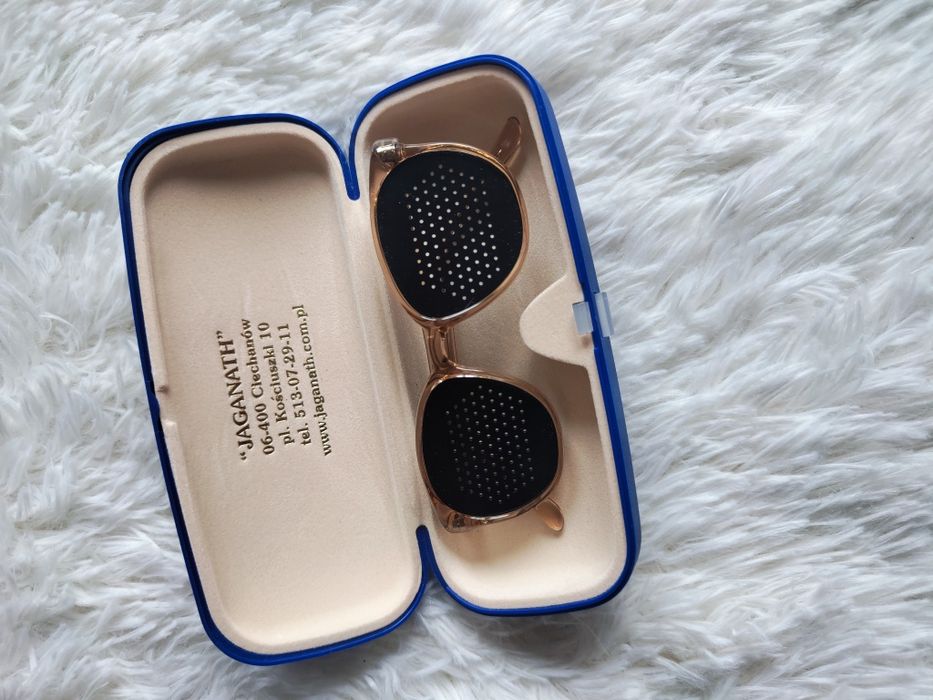 Okulary ajuwerdyjskie dla dzieci Atest + etui