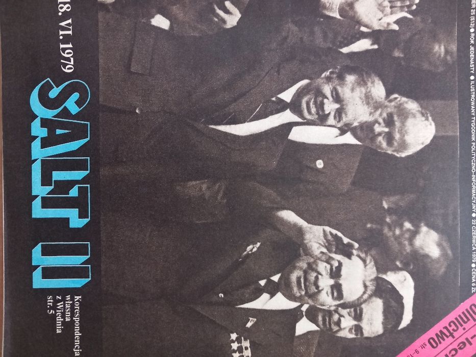 Salt II Jmmy Carter Leonid Breżniew zdjęcia opis