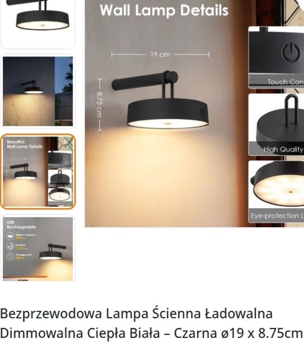 Nowa Lampa na USB