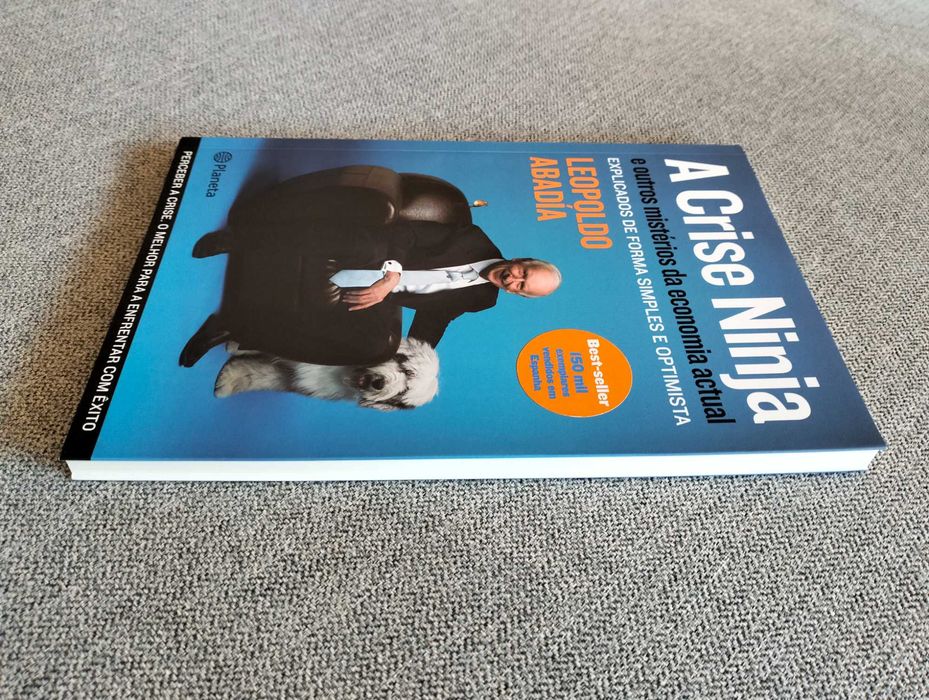 Livro "A crise ninja" Leopoldo Abadía