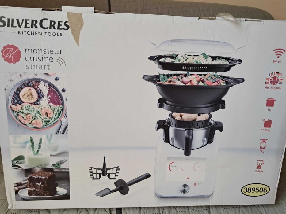 Silvercrest Monsieur Cousine Smart lidlomix robot mikser