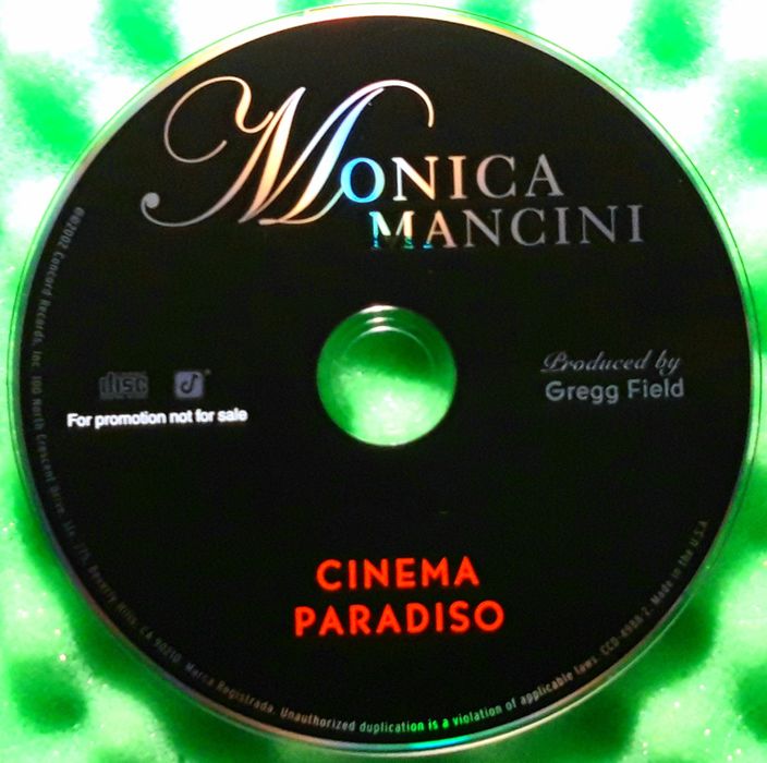 Monica Mancini - Cinema Paradiso (CD, 2002)