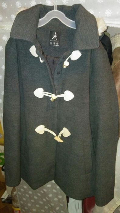 Plaszczyk szary rozmiar 36