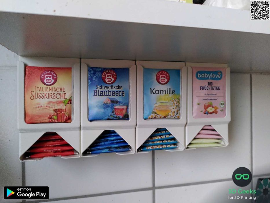 Настенный дозатор для чайных пакетиков