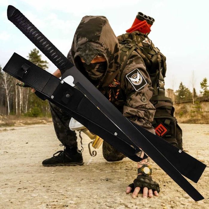 Miecz Katana Ninja Treningowy z Pochwą 71 cm D119