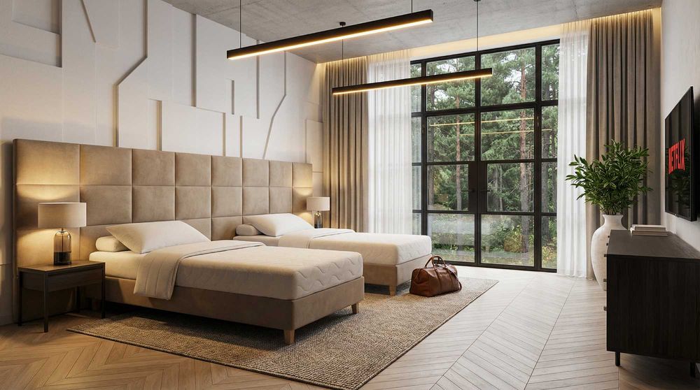 Baza hotelowa BedBox / podstawa / łóżko hotelowe 90x200 PRODUCENT
