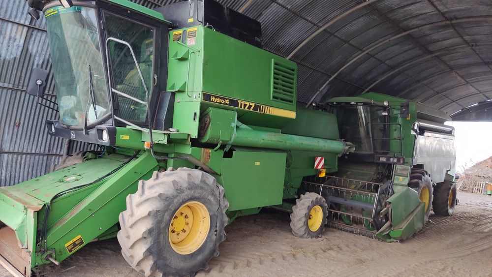 john deere 1177 hydro 4  sieczkarnia  heder 4,2m