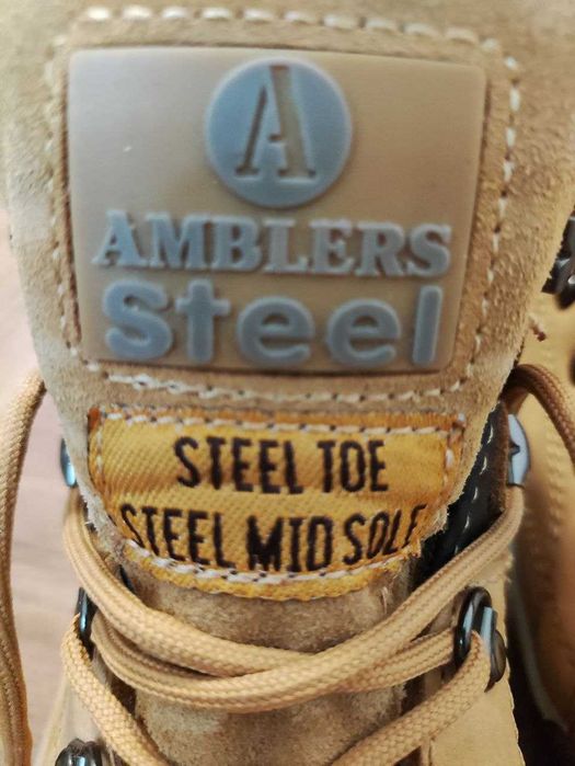 шкіряні черевики Amblers Steel з залізним носком р.40