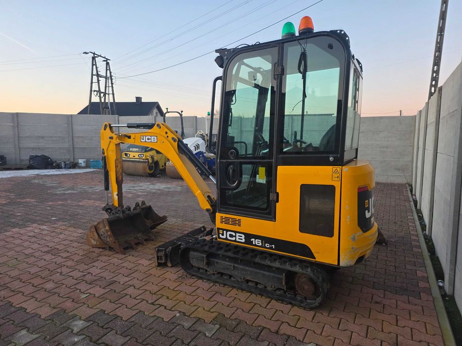 jcb 16c-1 minikoparka mini koparka wacker neuson kubota bobcat takeuch