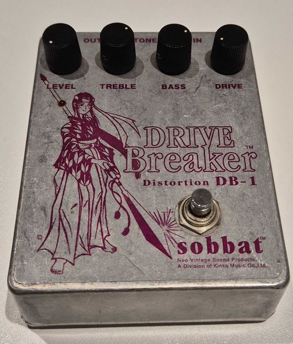 Pedal Distorção Sobbat DB-1 Drive Breaker - Como Novo (The Edge / U2)
