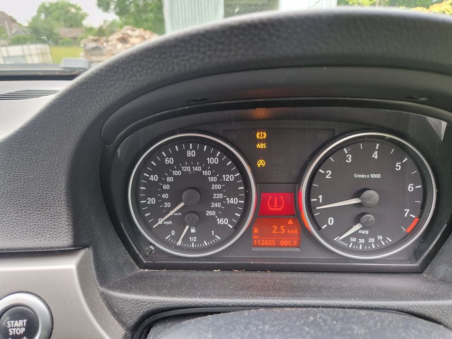 Bmw e90 2007r 325i 218km angol na części