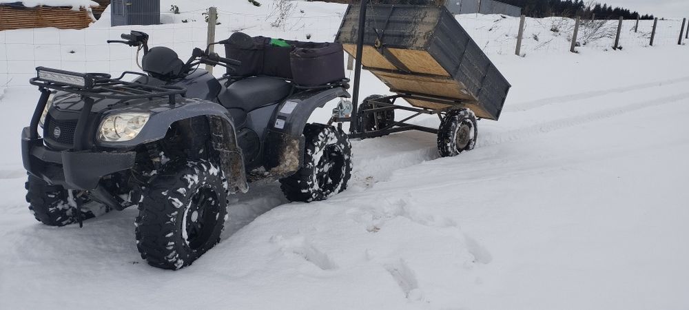 Cf Moto goes 500 4x4  przyczepka