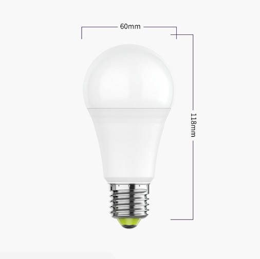 Cвітлодіодна лампа розумна smart Wi-Fi+Bluetooth 10 W RGB