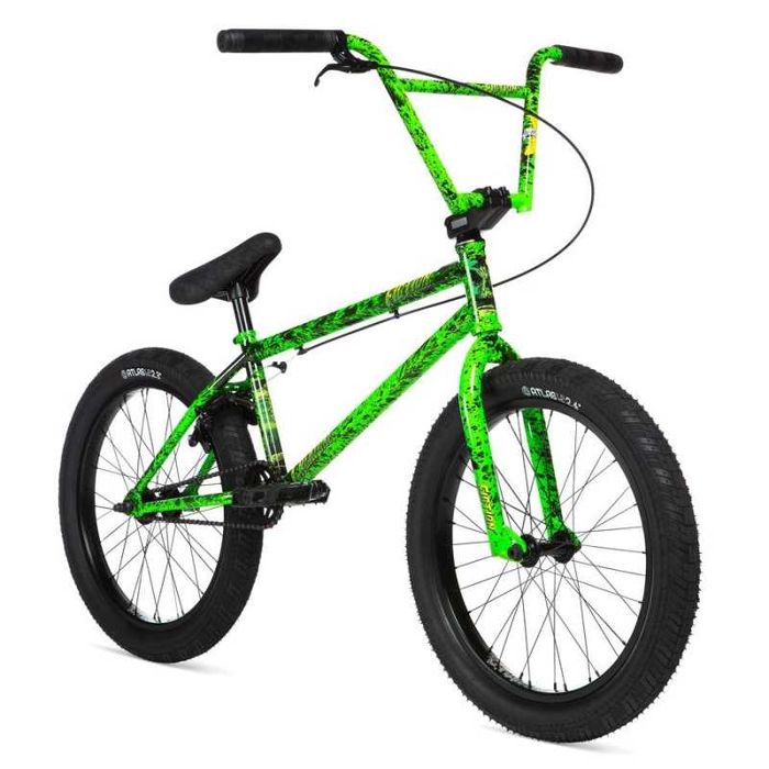 Велосипед BMX Stolen CREATURE 20.75" TOXIC GREEN SPLATTE зелений