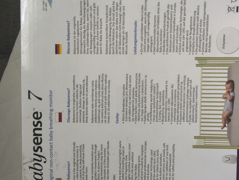 Detektor oddechu Babysense 7