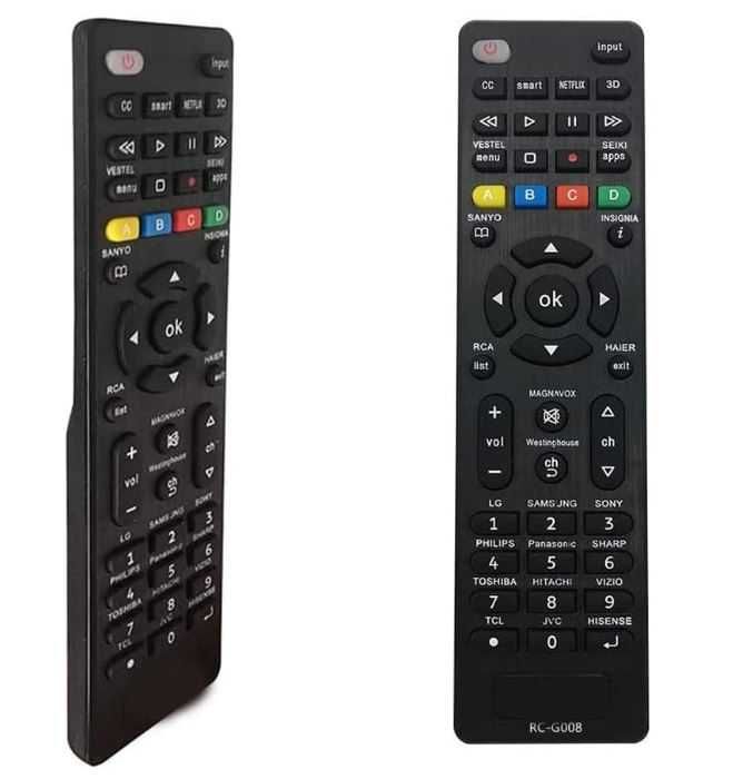 Uniwersalny pilot do Samsung LG Sony Panasonic Hisense Sharp Toshiba